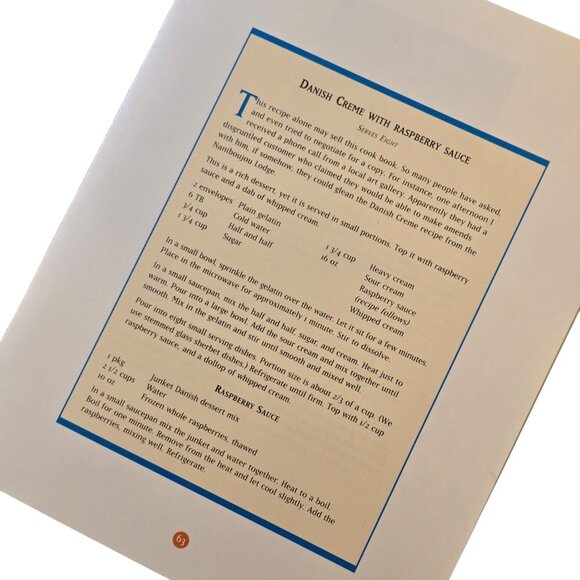 Dining In The Spirit Of Naniboujou Lodge1999 Cookbook Grand Marais Minnesota - Picture 4 of 16